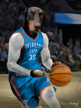 Load image into Gallery viewer, OKC Thunder Basketball Player
