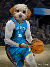 Load image into Gallery viewer, OKC Thunder Basketball Player
