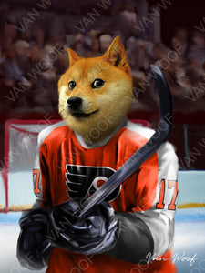 Philadelphia Flyers Hockey Player