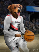 Load image into Gallery viewer, Portland Trail Blazers Basketball Player
