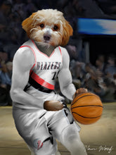 Load image into Gallery viewer, Portland Trail Blazers Basketball Player
