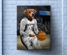 Load image into Gallery viewer, San Antonio Spurs Basketball Player
