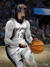 Load image into Gallery viewer, San Antonio Spurs Basketball Player
