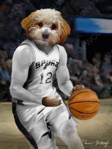San Antonio Spurs Basketball Player