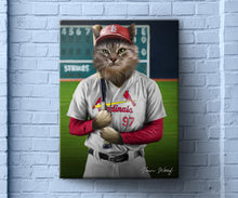 Load image into Gallery viewer, St. Louis Cardinals Baseball Player
