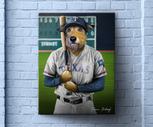 Load image into Gallery viewer, Texas Rangers Baseball Player
