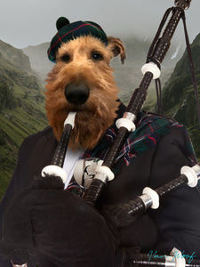 The Bagpipe Player