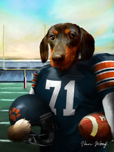 Load image into Gallery viewer, Chicago Football Player
