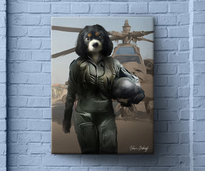 Female Fighter Pilot