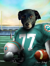 Load image into Gallery viewer, Miami Football Player

