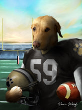 Load image into Gallery viewer, New Orleans Football Player
