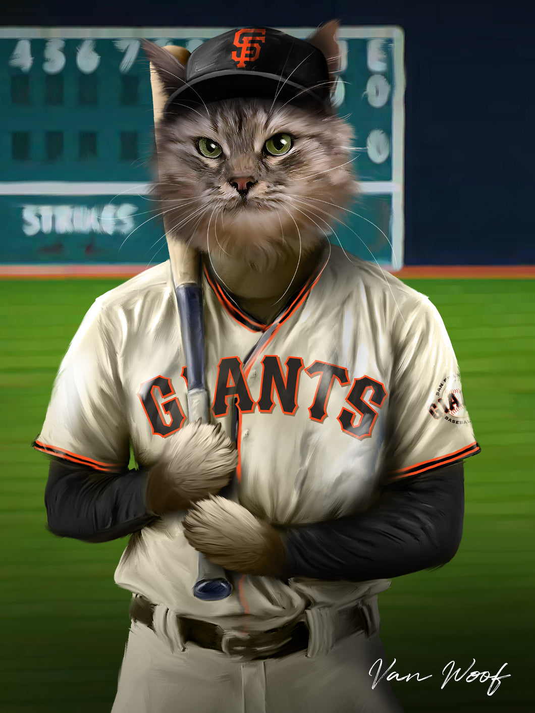 San Francisco Giants Baseball Player