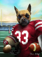 Load image into Gallery viewer, San Francisco Football Player
