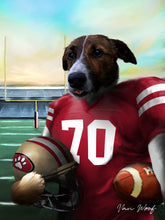 Load image into Gallery viewer, San Francisco Football Player
